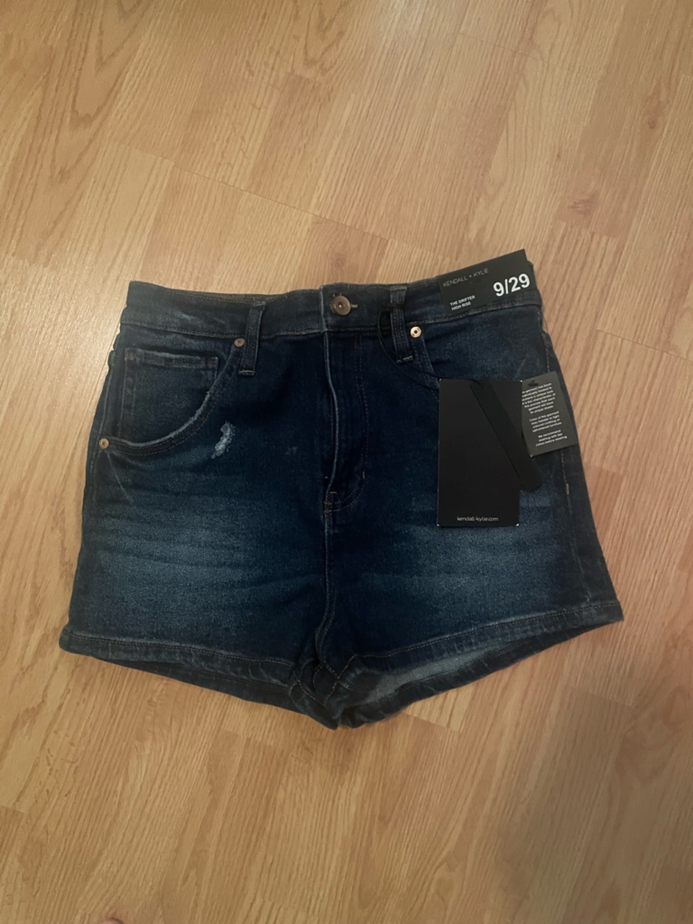 Kendall & Kylie high rise Jean shorts